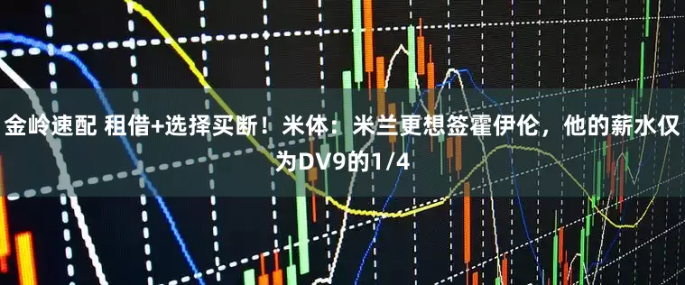 金岭速配 租借+选择买断！米体：米兰更想签霍伊伦，他的薪水仅为DV9的1/4
