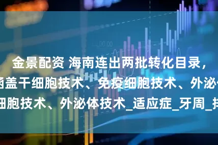 金景配资 海南连出两批转化目录，涉31种疾病，涵盖干细胞技术、免疫细胞技术、外泌体技术_适应症_牙周_排异