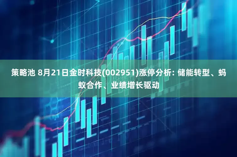 策略池 8月21日金时科技(002951)涨停分析: 储能转型、蚂蚁合作、业绩增长驱动